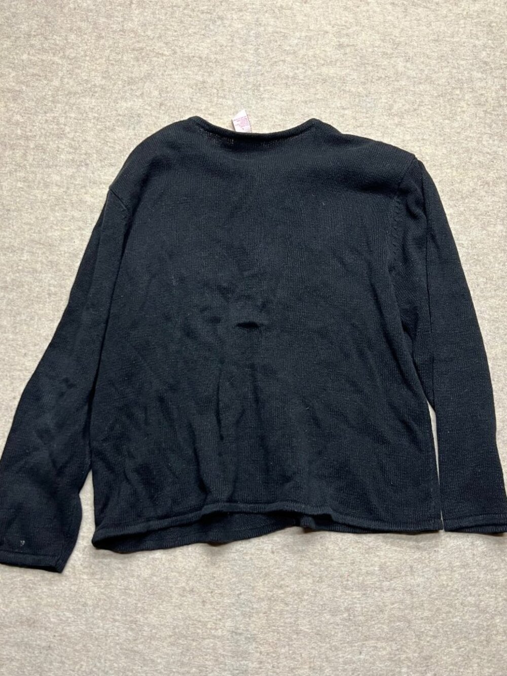 Vintage Crystal Kobe Snowman Cardigan Sweater Ugly Christmas Holidayinter sweate - Picture 6 of 8